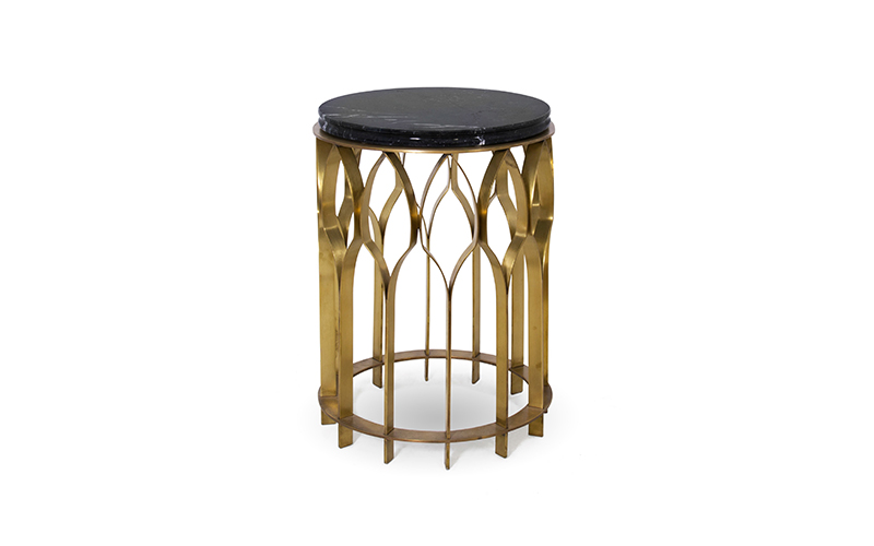 MECCA | Brass Side Table Modern Design by BRABBU