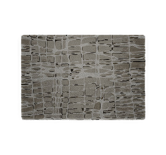 BYSCAINE | Rectangular Natural Wool Rug by BRABBU