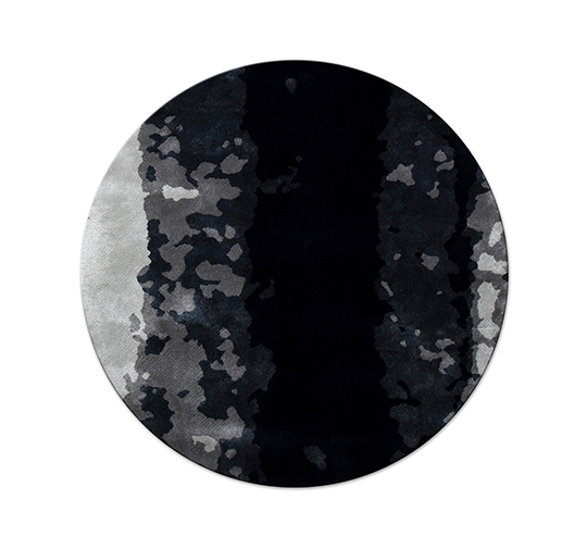 BALTIC Round | Blue Sea Inspired Round Rug by BRABBU