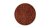 HIMBA Round | Red Round Wool Rug by BRABBU