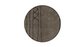 PAPUA Round Rug | Hand-Tufted Round Wool Rug by BRABBU