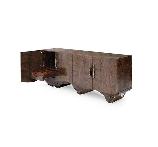 HUANG | Wood Modern Sideboard by BRABBU